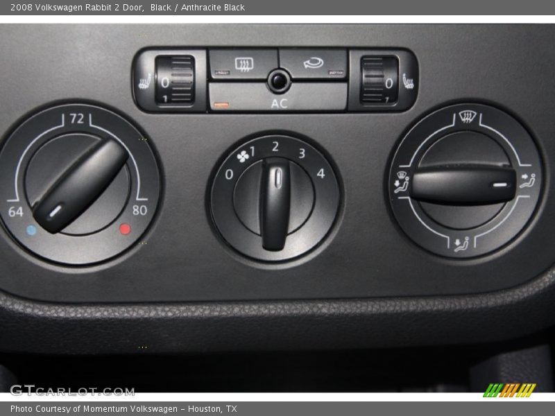 Black / Anthracite Black 2008 Volkswagen Rabbit 2 Door