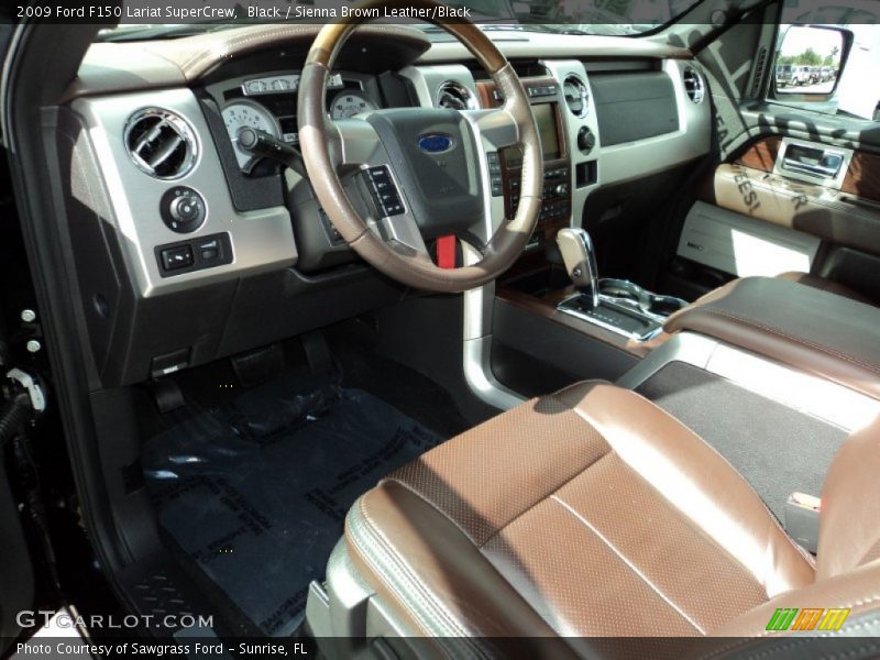 Sienna Brown Leather/Black Interior - 2009 F150 Lariat SuperCrew 