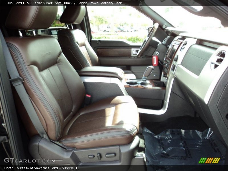 Front Seat of 2009 F150 Lariat SuperCrew