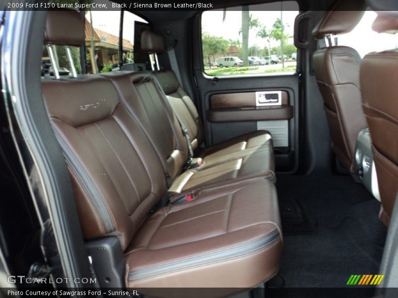 Rear Seat of 2009 F150 Lariat SuperCrew