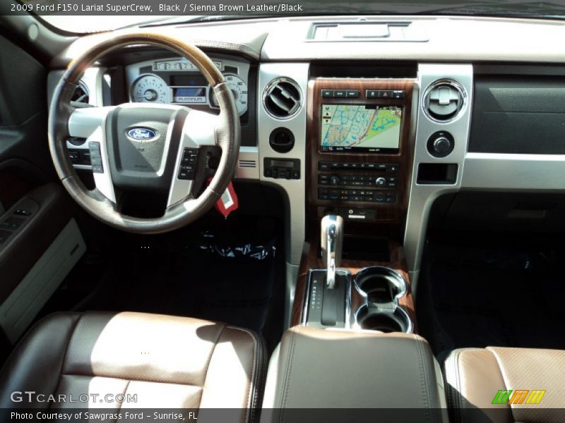 Dashboard of 2009 F150 Lariat SuperCrew