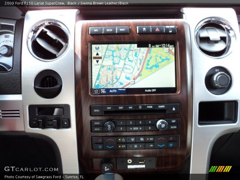 Navigation of 2009 F150 Lariat SuperCrew