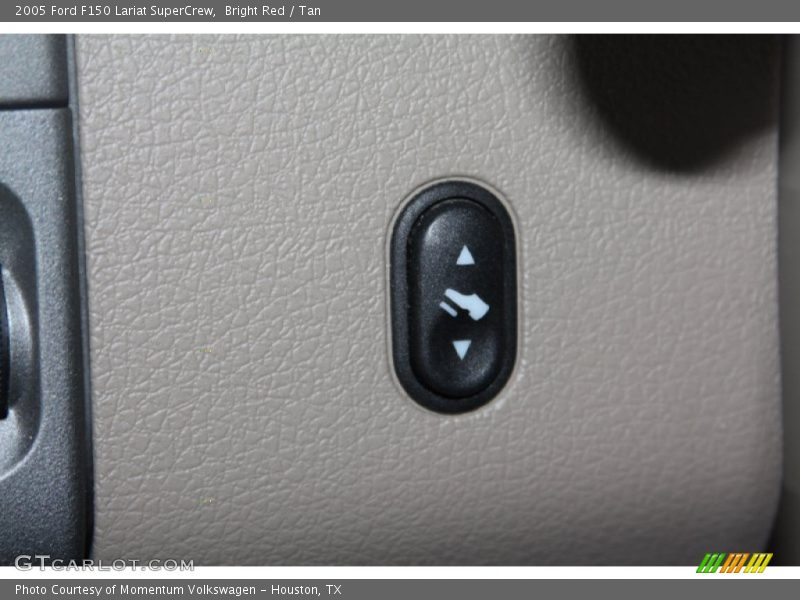 Bright Red / Tan 2005 Ford F150 Lariat SuperCrew