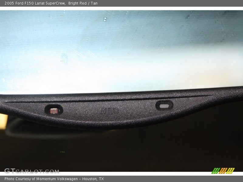 Bright Red / Tan 2005 Ford F150 Lariat SuperCrew