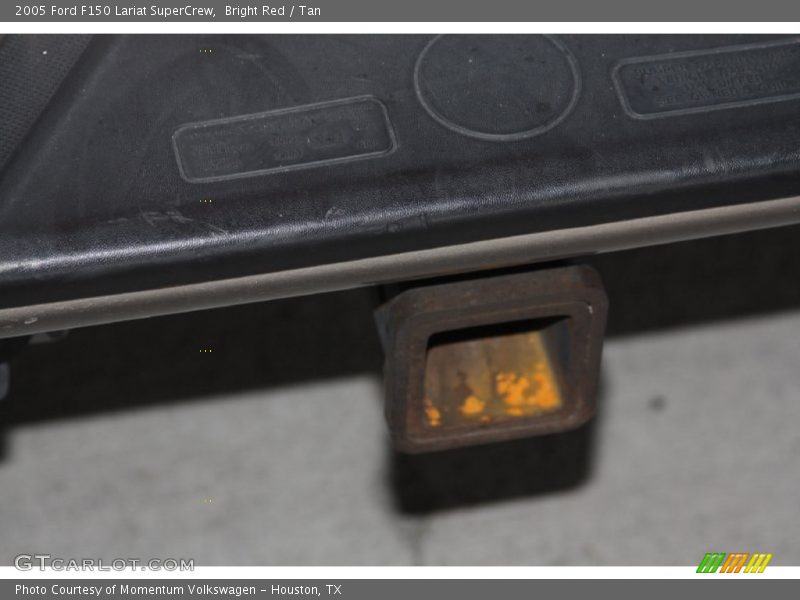 Bright Red / Tan 2005 Ford F150 Lariat SuperCrew