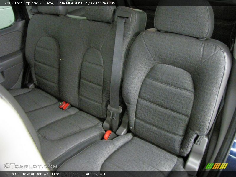 True Blue Metallic / Graphite Grey 2003 Ford Explorer XLS 4x4