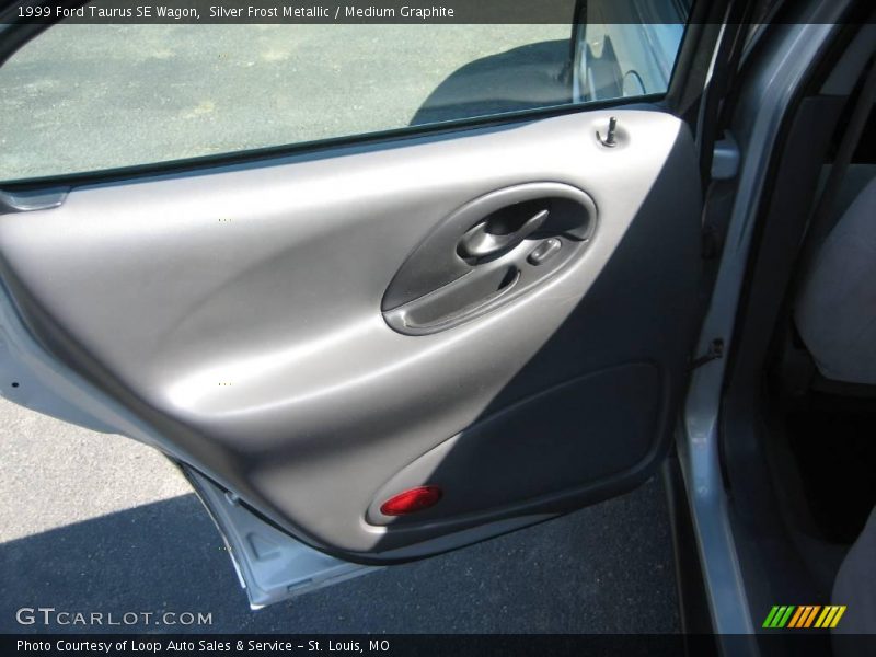 Silver Frost Metallic / Medium Graphite 1999 Ford Taurus SE Wagon
