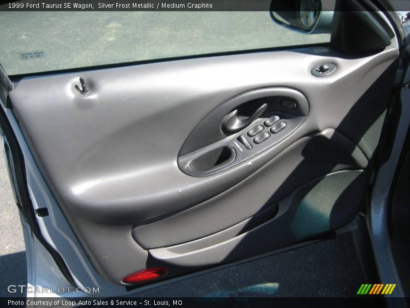 Silver Frost Metallic / Medium Graphite 1999 Ford Taurus SE Wagon