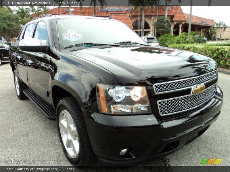 Black / Ebony 2011 Chevrolet Avalanche LT