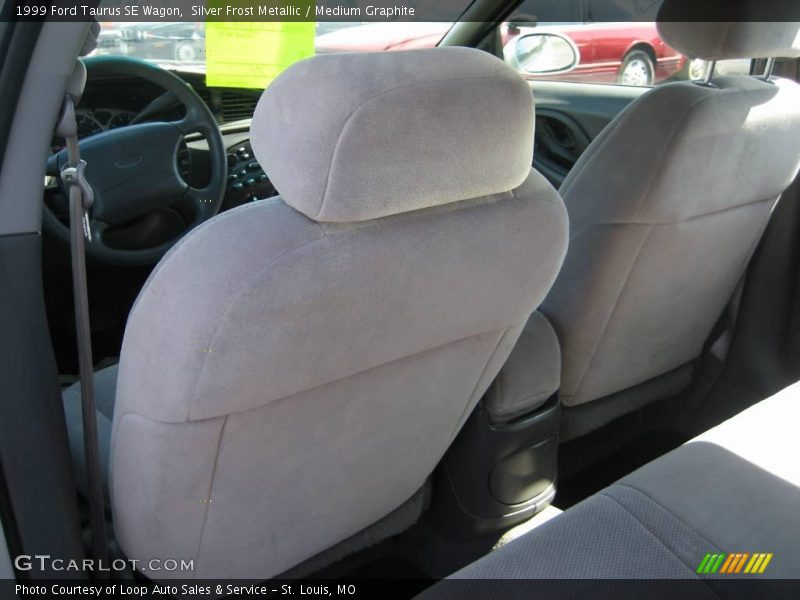 Silver Frost Metallic / Medium Graphite 1999 Ford Taurus SE Wagon
