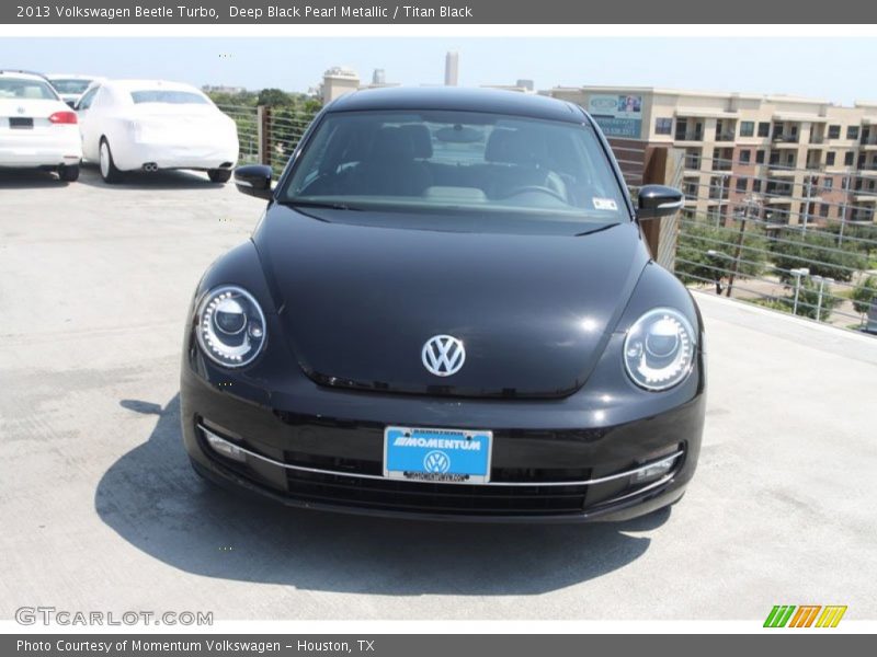 Deep Black Pearl Metallic / Titan Black 2013 Volkswagen Beetle Turbo