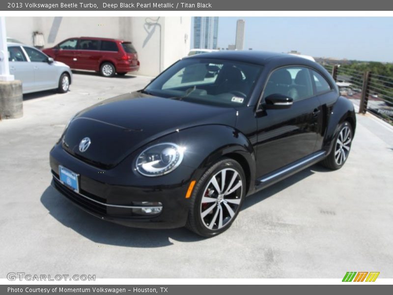 Deep Black Pearl Metallic / Titan Black 2013 Volkswagen Beetle Turbo