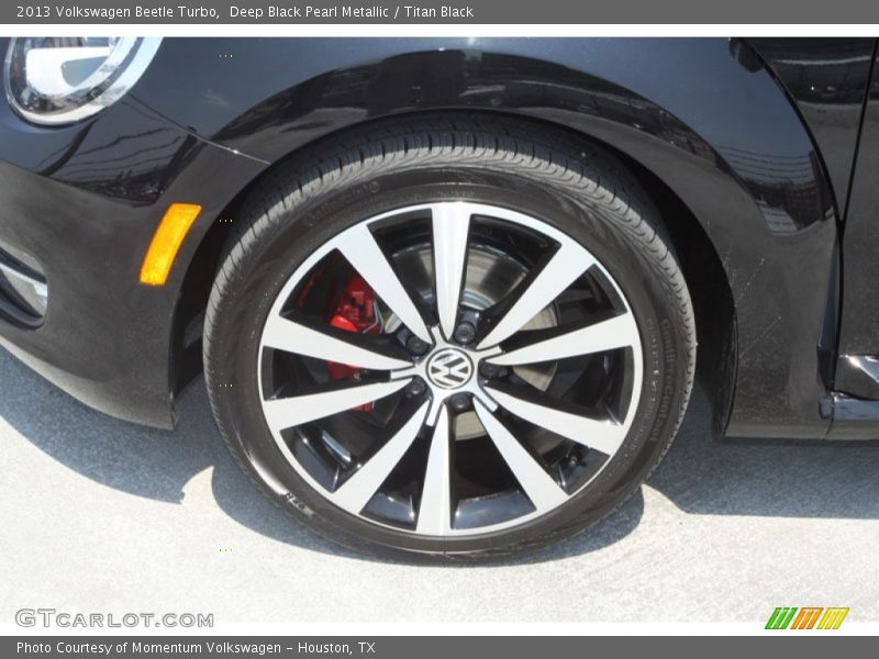 Deep Black Pearl Metallic / Titan Black 2013 Volkswagen Beetle Turbo