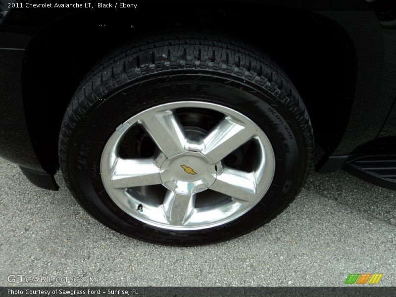 Black / Ebony 2011 Chevrolet Avalanche LT