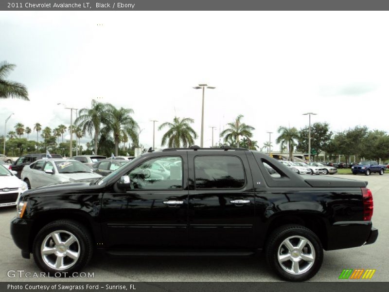 Black / Ebony 2011 Chevrolet Avalanche LT