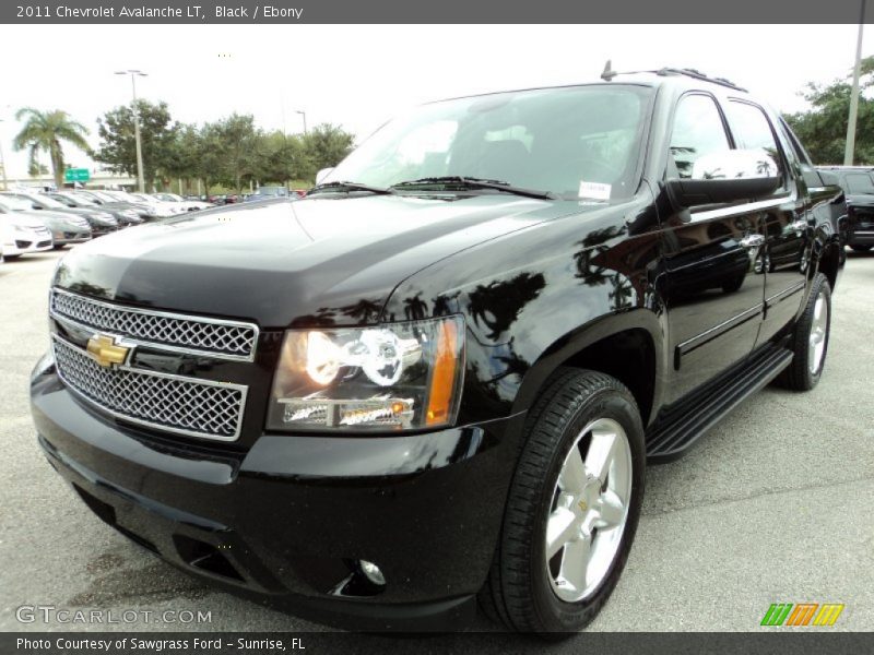 Black / Ebony 2011 Chevrolet Avalanche LT
