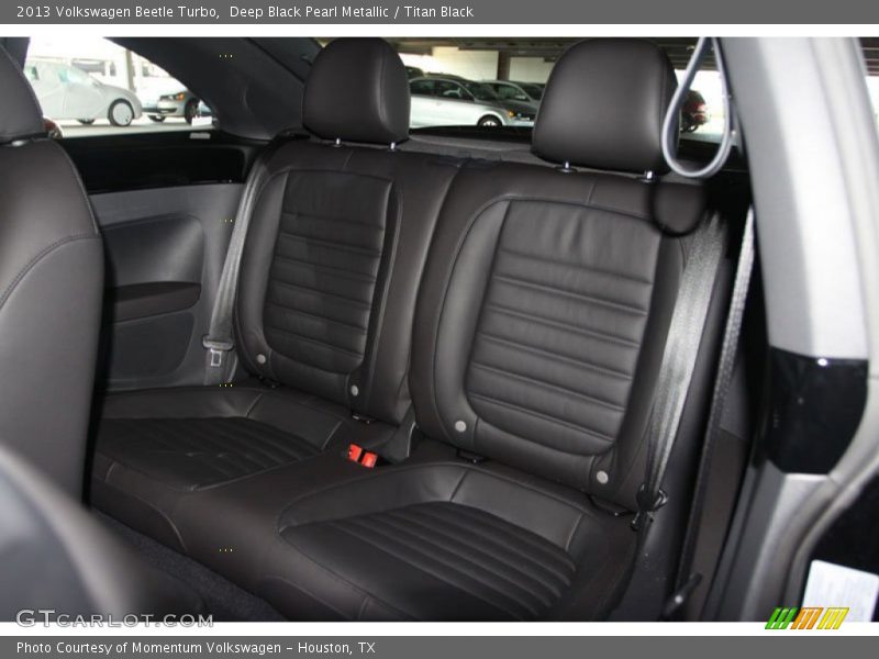 Deep Black Pearl Metallic / Titan Black 2013 Volkswagen Beetle Turbo