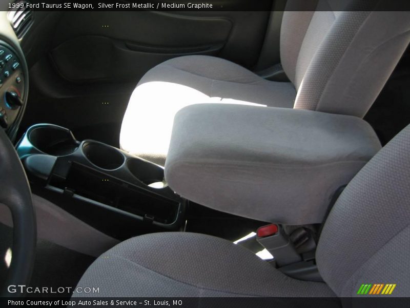 Silver Frost Metallic / Medium Graphite 1999 Ford Taurus SE Wagon