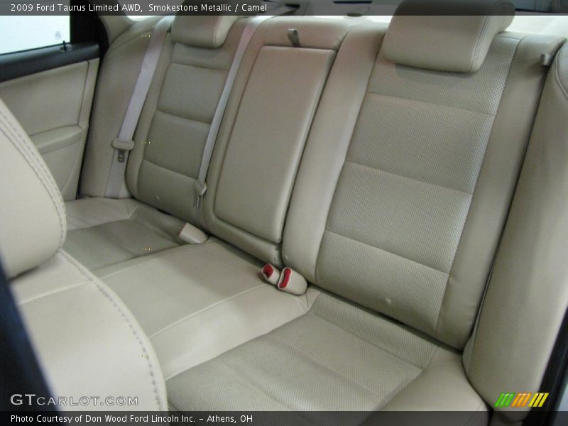 Smokestone Metallic / Camel 2009 Ford Taurus Limited AWD