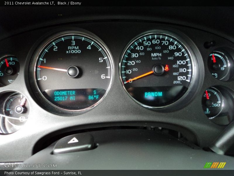 Black / Ebony 2011 Chevrolet Avalanche LT