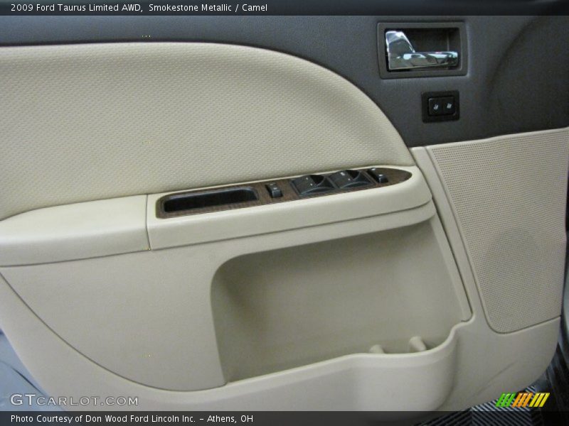 Smokestone Metallic / Camel 2009 Ford Taurus Limited AWD