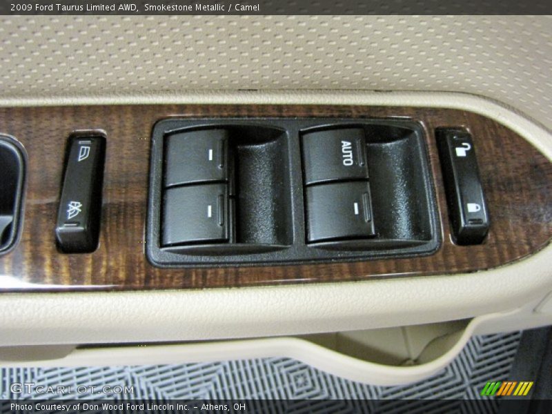 Smokestone Metallic / Camel 2009 Ford Taurus Limited AWD