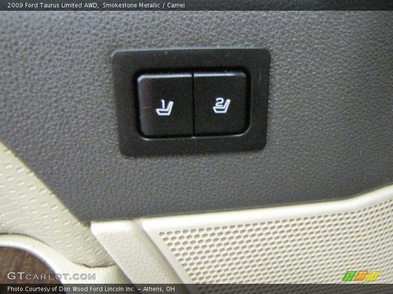 Smokestone Metallic / Camel 2009 Ford Taurus Limited AWD