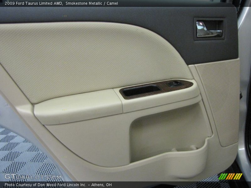 Smokestone Metallic / Camel 2009 Ford Taurus Limited AWD