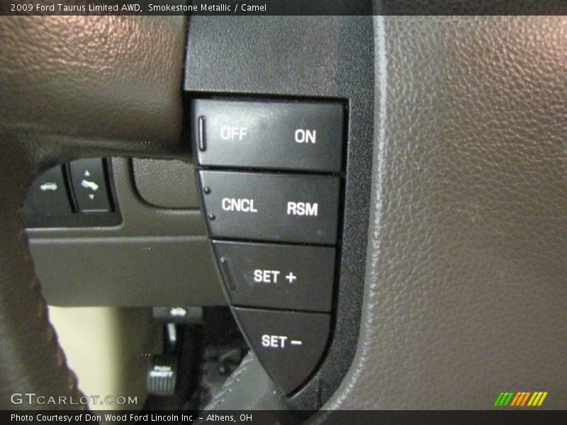 Smokestone Metallic / Camel 2009 Ford Taurus Limited AWD