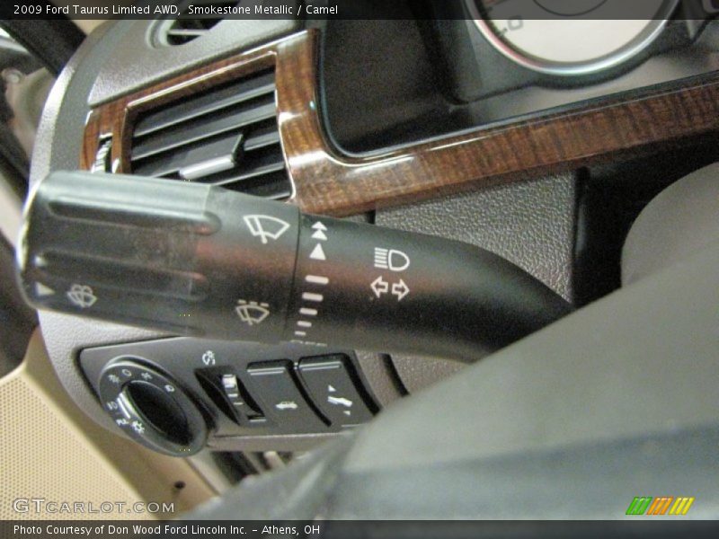 Smokestone Metallic / Camel 2009 Ford Taurus Limited AWD