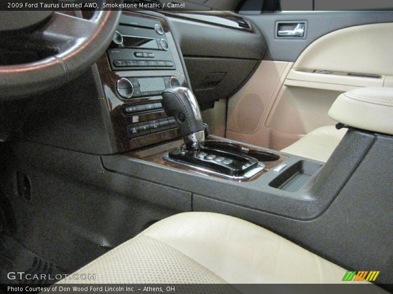 Smokestone Metallic / Camel 2009 Ford Taurus Limited AWD