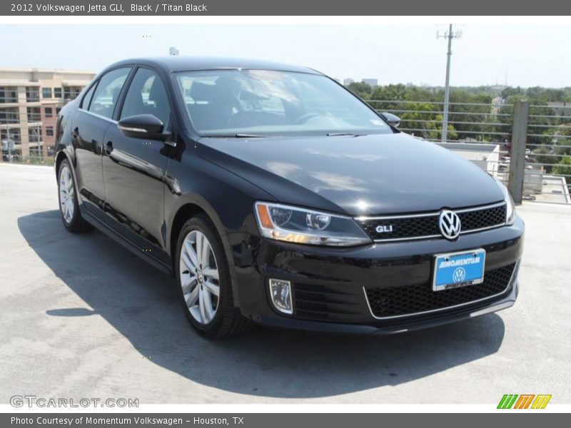 Black / Titan Black 2012 Volkswagen Jetta GLI