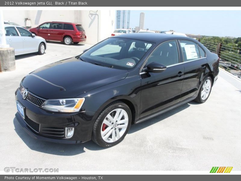 Black / Titan Black 2012 Volkswagen Jetta GLI