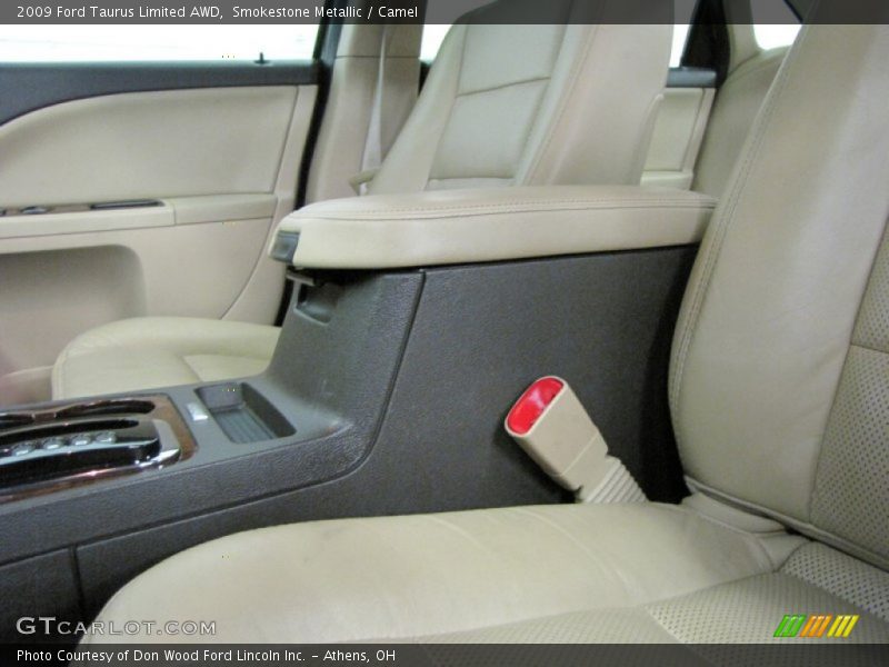 Smokestone Metallic / Camel 2009 Ford Taurus Limited AWD