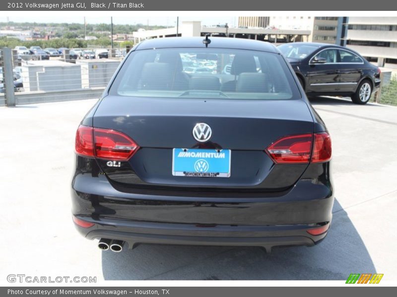 Black / Titan Black 2012 Volkswagen Jetta GLI