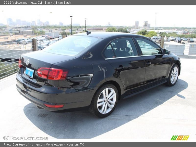 Black / Titan Black 2012 Volkswagen Jetta GLI
