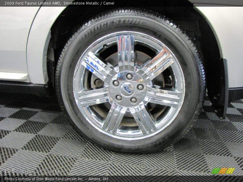 Smokestone Metallic / Camel 2009 Ford Taurus Limited AWD