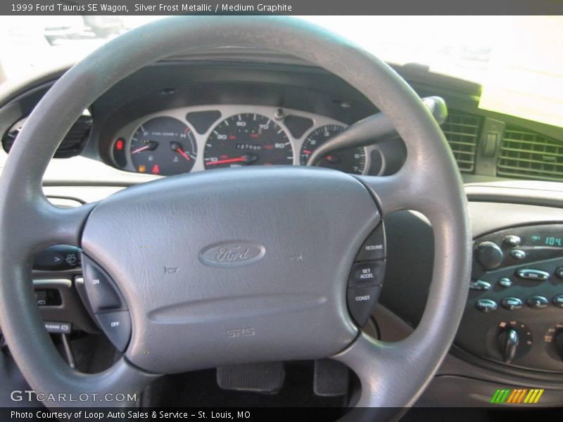 Silver Frost Metallic / Medium Graphite 1999 Ford Taurus SE Wagon