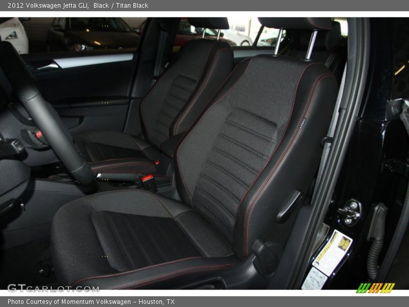 Black / Titan Black 2012 Volkswagen Jetta GLI