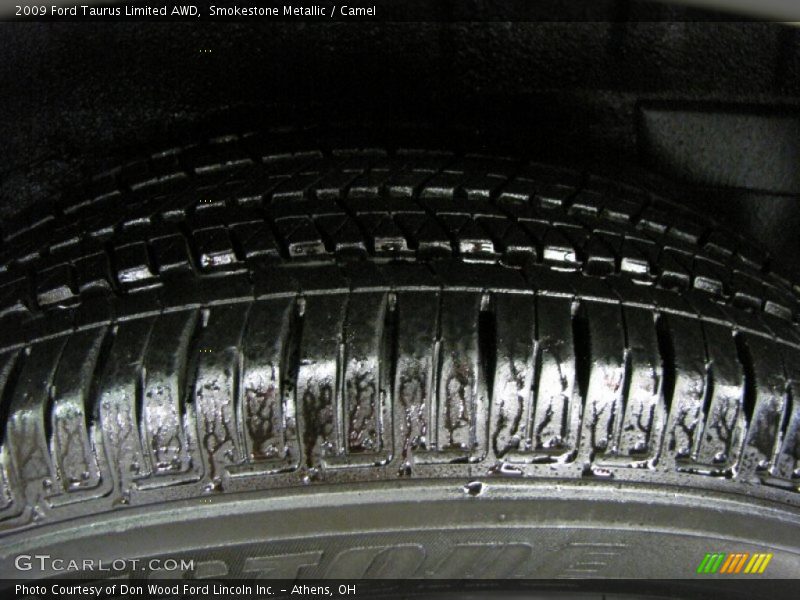 Smokestone Metallic / Camel 2009 Ford Taurus Limited AWD