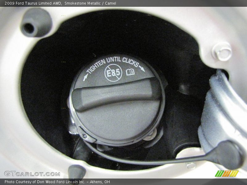 Smokestone Metallic / Camel 2009 Ford Taurus Limited AWD