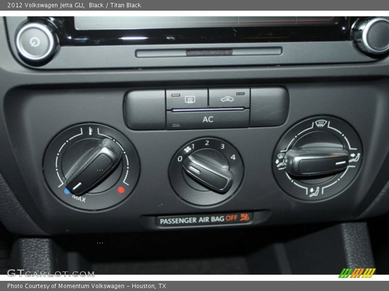 Black / Titan Black 2012 Volkswagen Jetta GLI