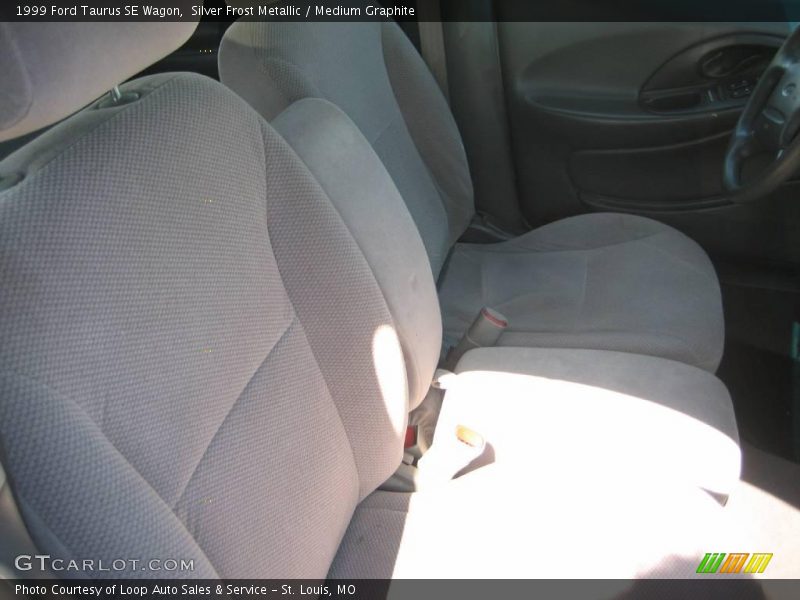 Silver Frost Metallic / Medium Graphite 1999 Ford Taurus SE Wagon