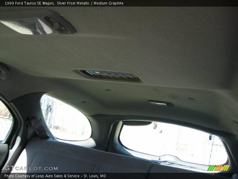 Silver Frost Metallic / Medium Graphite 1999 Ford Taurus SE Wagon