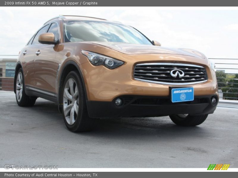 Mojave Copper / Graphite 2009 Infiniti FX 50 AWD S