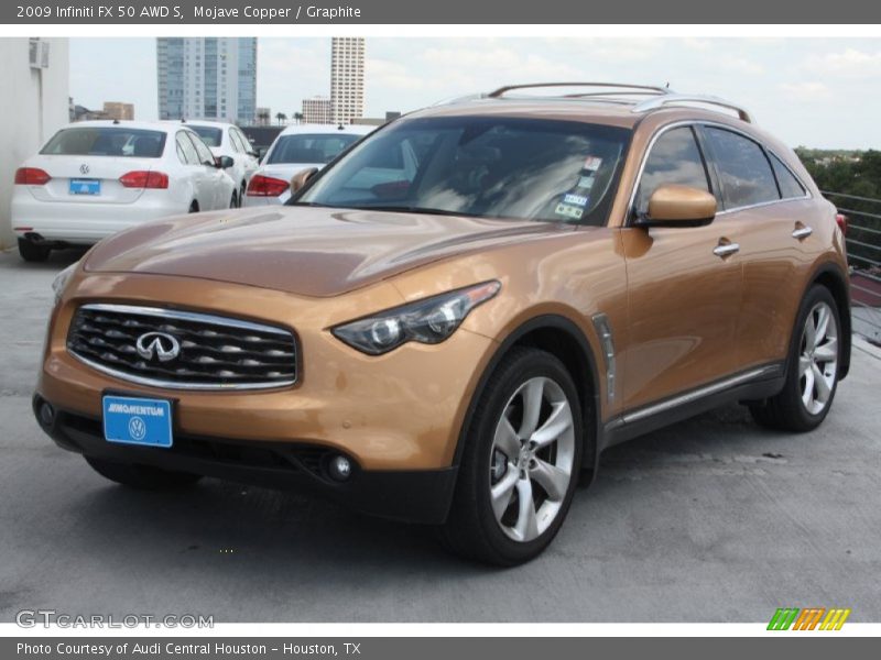 Mojave Copper / Graphite 2009 Infiniti FX 50 AWD S