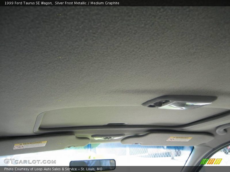 Silver Frost Metallic / Medium Graphite 1999 Ford Taurus SE Wagon