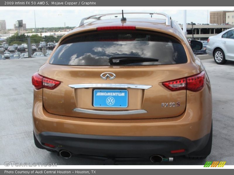 Mojave Copper / Graphite 2009 Infiniti FX 50 AWD S