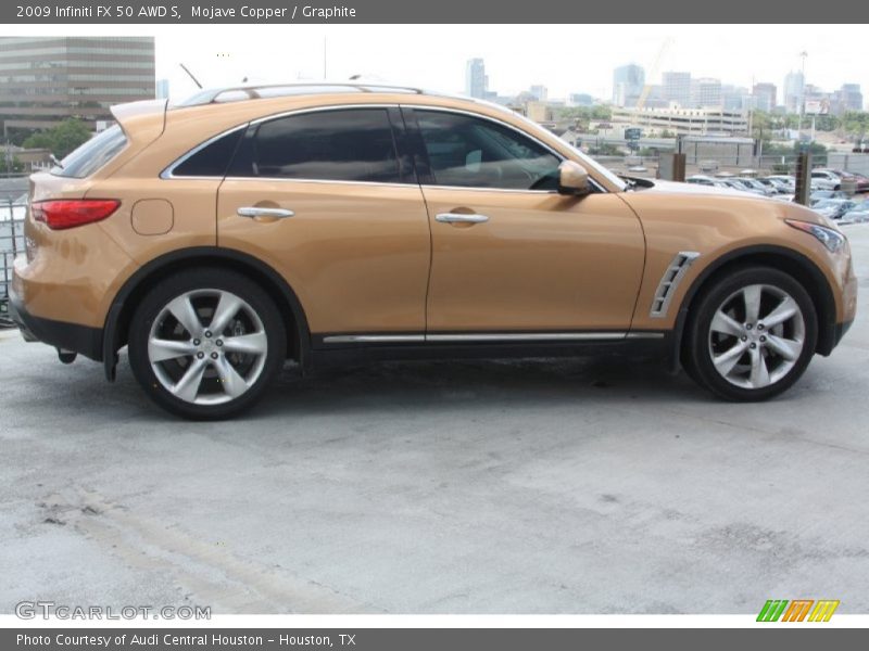 Mojave Copper / Graphite 2009 Infiniti FX 50 AWD S
