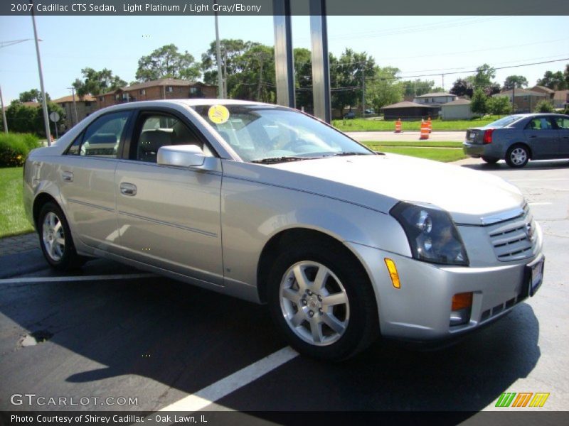 Light Platinum / Light Gray/Ebony 2007 Cadillac CTS Sedan